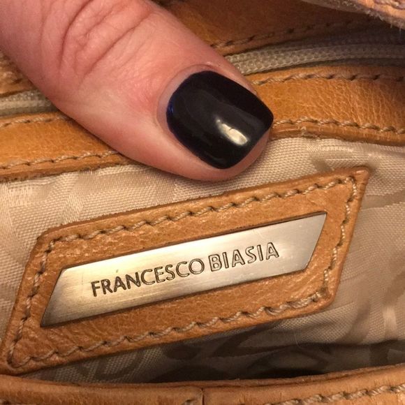 Francesco Biasia vintage tan purse - Picture 5 of 7